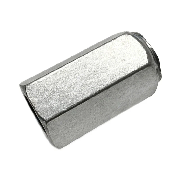 Connecteur fileté par écrou d'accouplement de sortilège pour le matériel de construction de profil en aluminium de connexion de tige