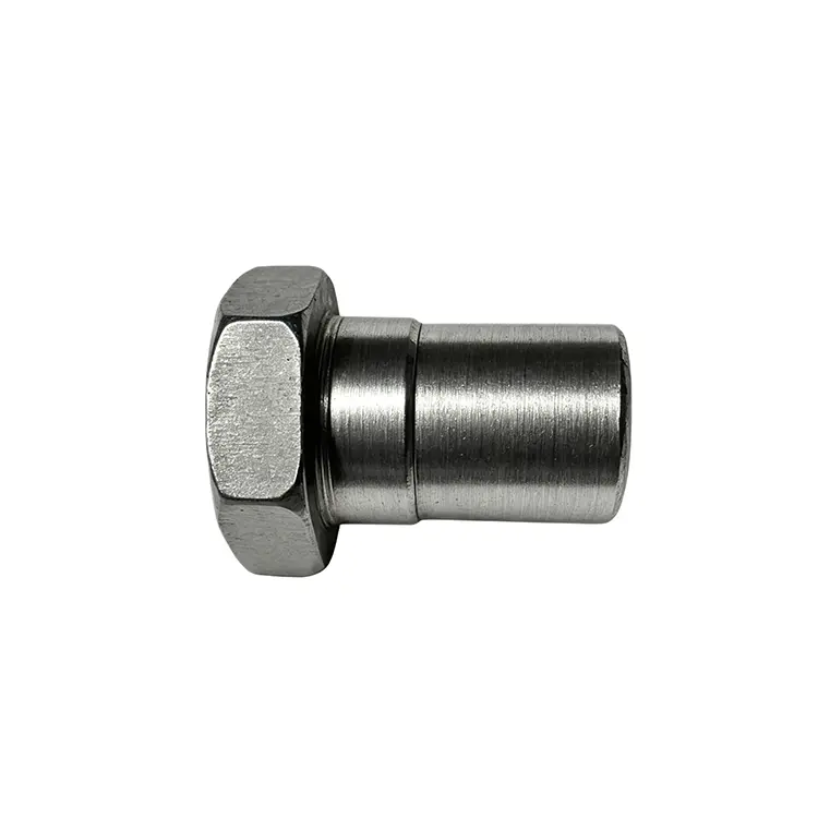 Goupille de chape à épaulement à tête hexagonale avec trou pour l'industrie