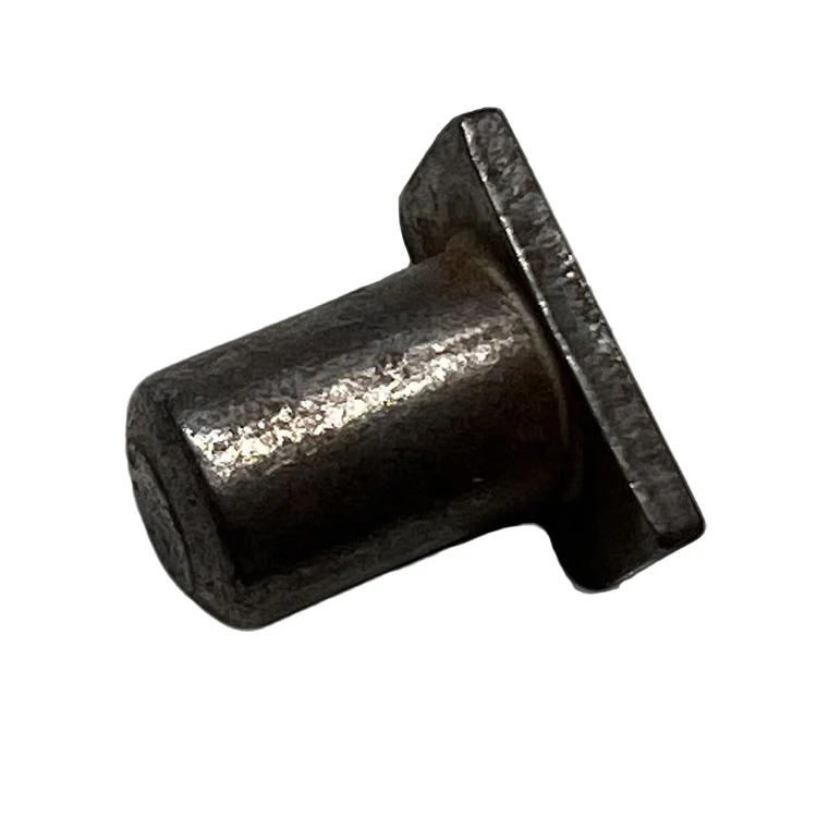 Rivet solide en acier au carbone à tête rectangulaire pour l'assemblage de machines